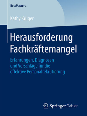 cover image of Herausforderung Fachkräftemangel